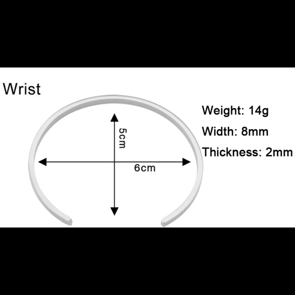WARRIOR Bangle.💪 A message to help you keep going - Picture 5 of 6